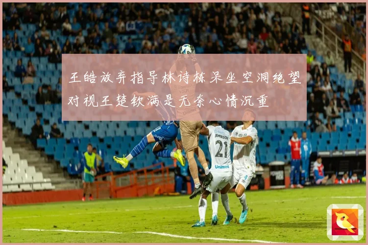 王皓放弃指导林诗栋呆坐空洞绝望对视王楚钦满是无奈心情沉重